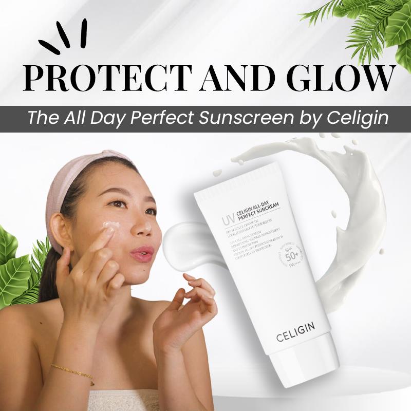 Protect and Glow: The All Day Perfect Sunscreen by Celigin