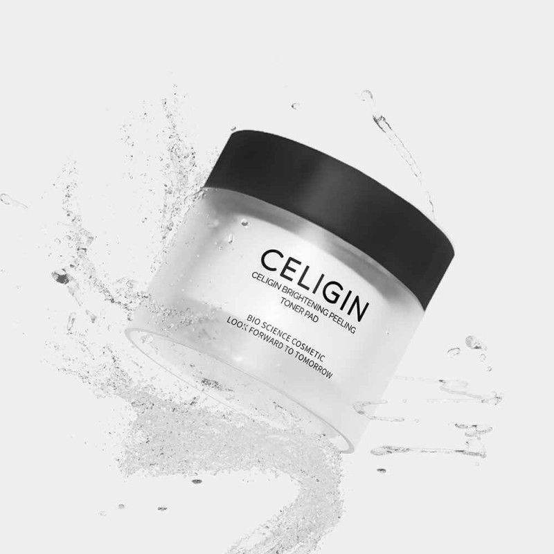 CELIGIN Brightening Peeling Toner Pad (50ml x 70ea) with CosCor 5,000ppm - Product view