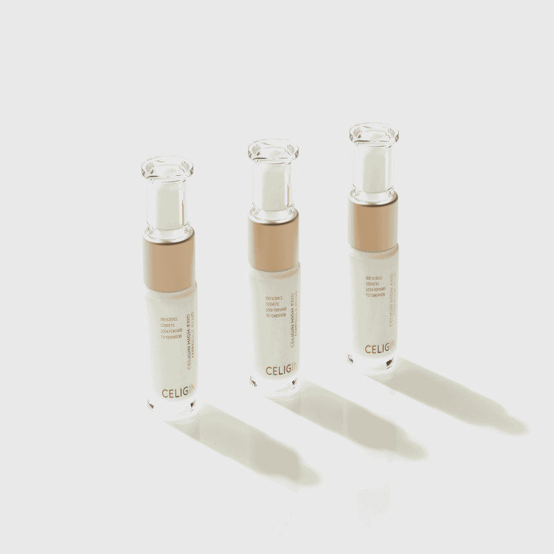 CELIGIN High-End Ampoule (High End Ampoule 7ml x 5ea with CosCor 50,000ppm + High End Ampoule Plus 7ml x 2ea with CosCor 100,000ppm) - Product view