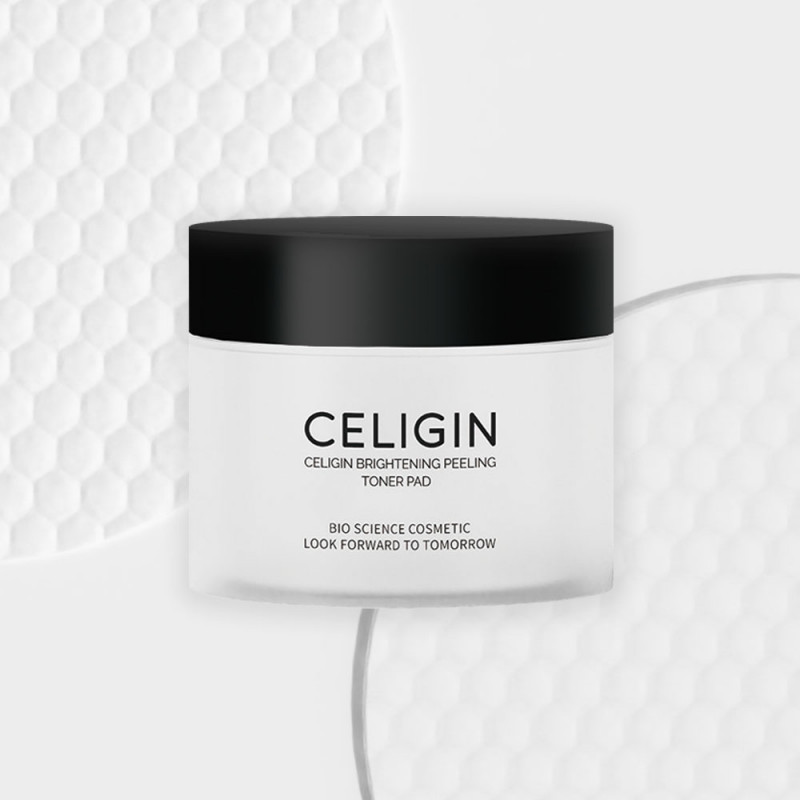 CELIGIN Brightening Peeling Toner Pad (50ml x 70ea) with CosCor 5,000ppm - Product view