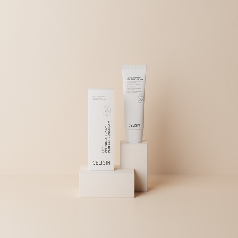 Celigin All Day Perfect Sunscreen (50ml) with CosCor 1,000ppm - Product view