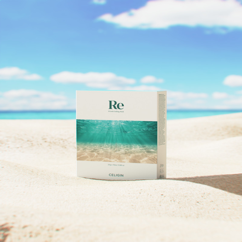 CELIGIN Re Furesh Gelling Mask (25gm x 10ea) with CosCor 5,000ppm - Product view