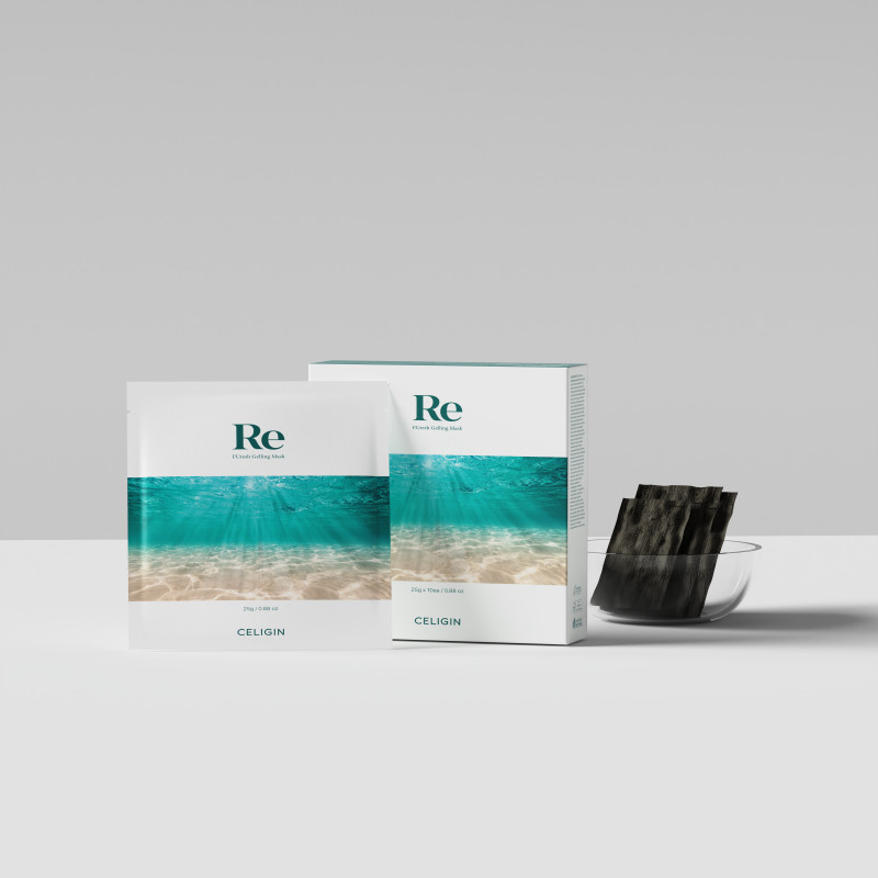 CELIGIN Re Furesh Gelling Mask (25gm x 10ea) with CosCor 5,000ppm - Product view