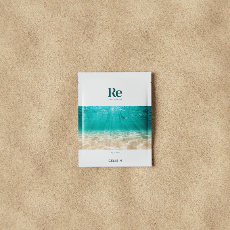 CELIGIN Re Furesh Gelling Mask (25gm x 10ea) with CosCor 5,000ppm - Product view