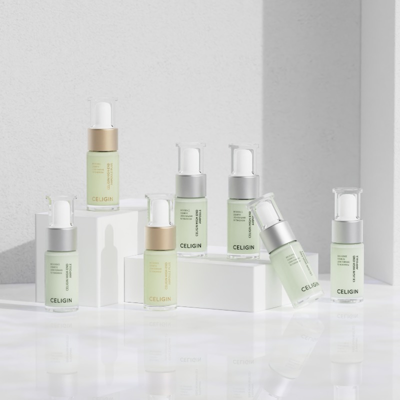 CELIGIN High-End Ampoule (High End Ampoule 7ml x 5ea with CosCor 50,000ppm + High End Ampoule Plus 7ml x 2ea with CosCor 100,000ppm) - Main product image